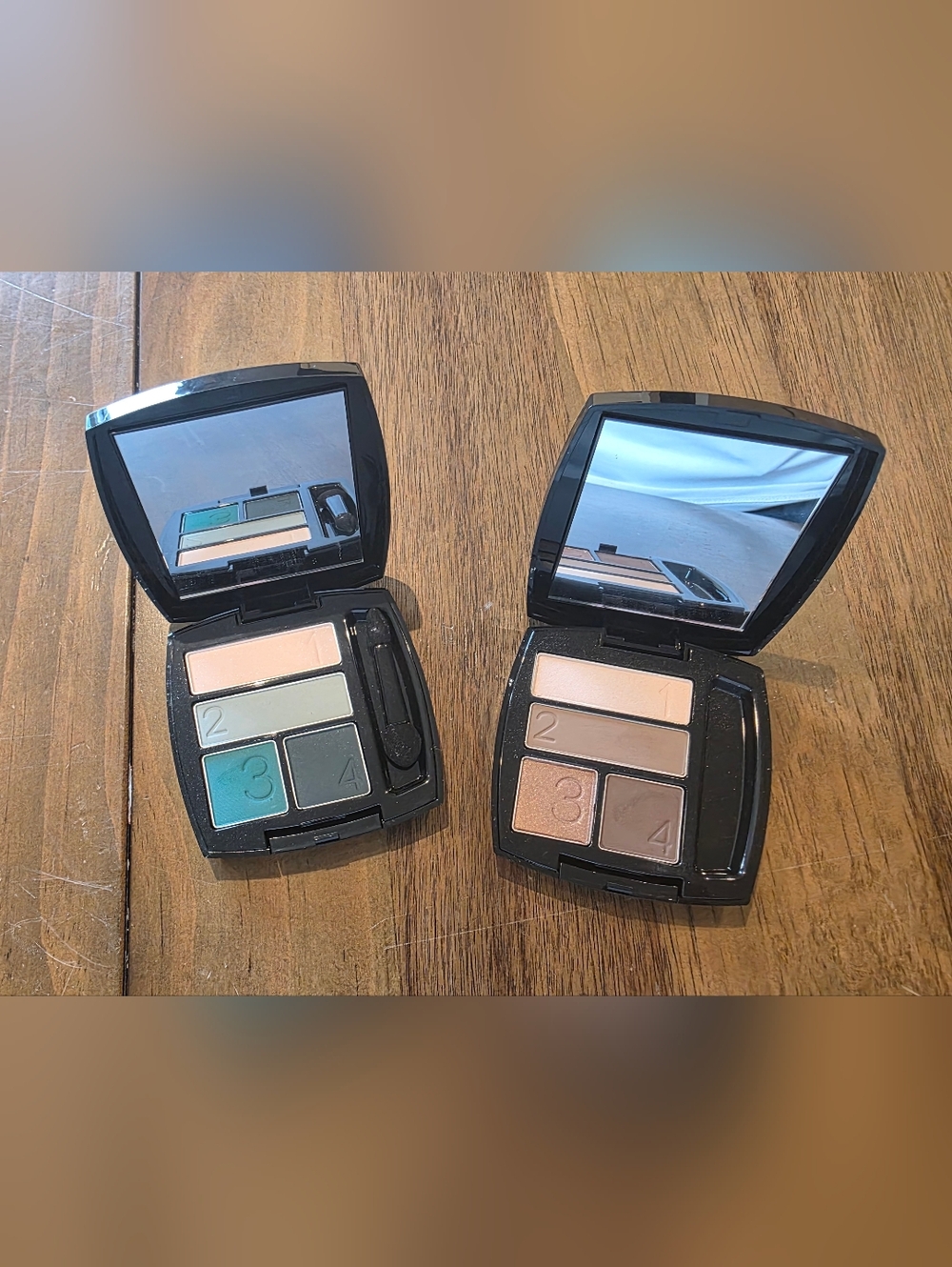 Avon True Color Eyeshadow Quad Set 2 On The Vine Mocha No Applicators
